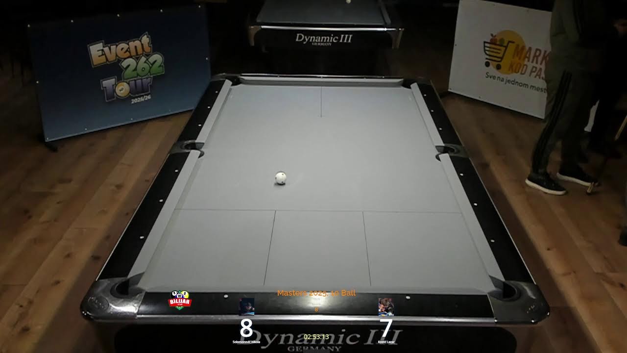DRZAVNO PRVENSTVO - MASTERS 10BALL