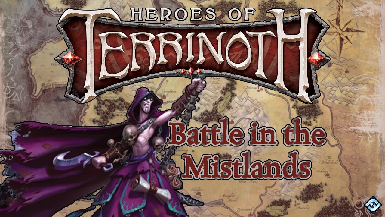 Heroes of Terrinoth - Battle in the Mistlands playthrough