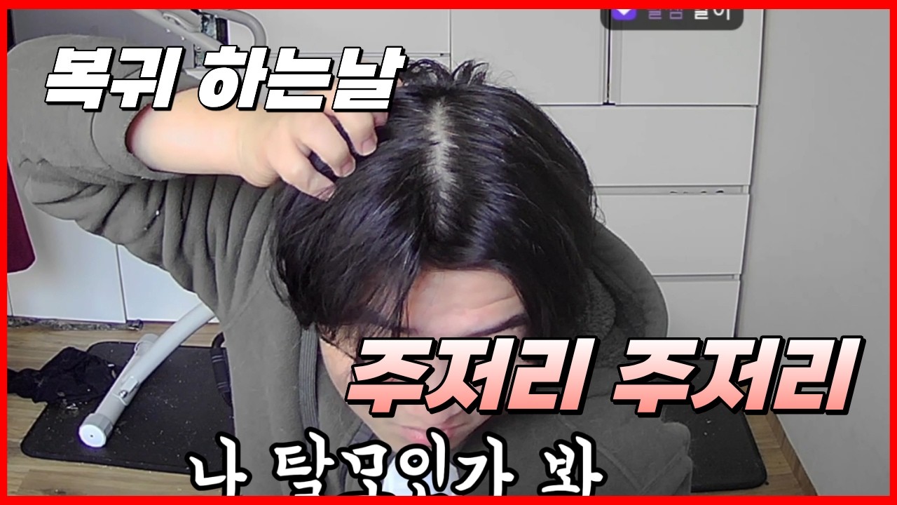 의식의 흐름대로 방송 한 복귀날