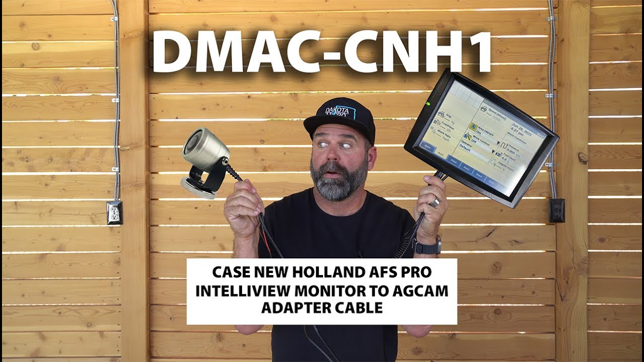 AgCam® EnduraCam® or RazerCam Camera to CNH® AFS Pro, IntelliView® Monitor | Adapter Cable Explained