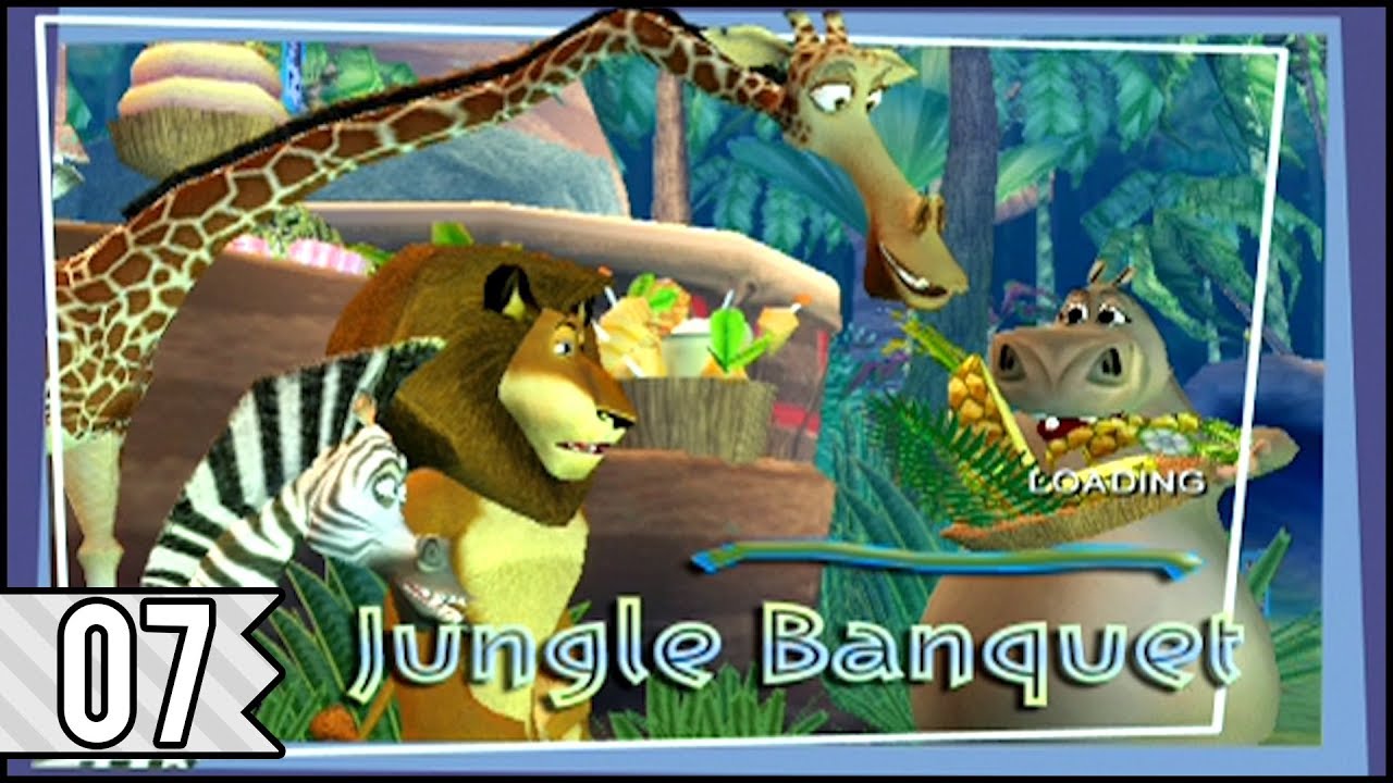 Madagascar (PS2/GCN/PC/Xbox) - Level 7: Jungle Banquet (100%) | No Commentary