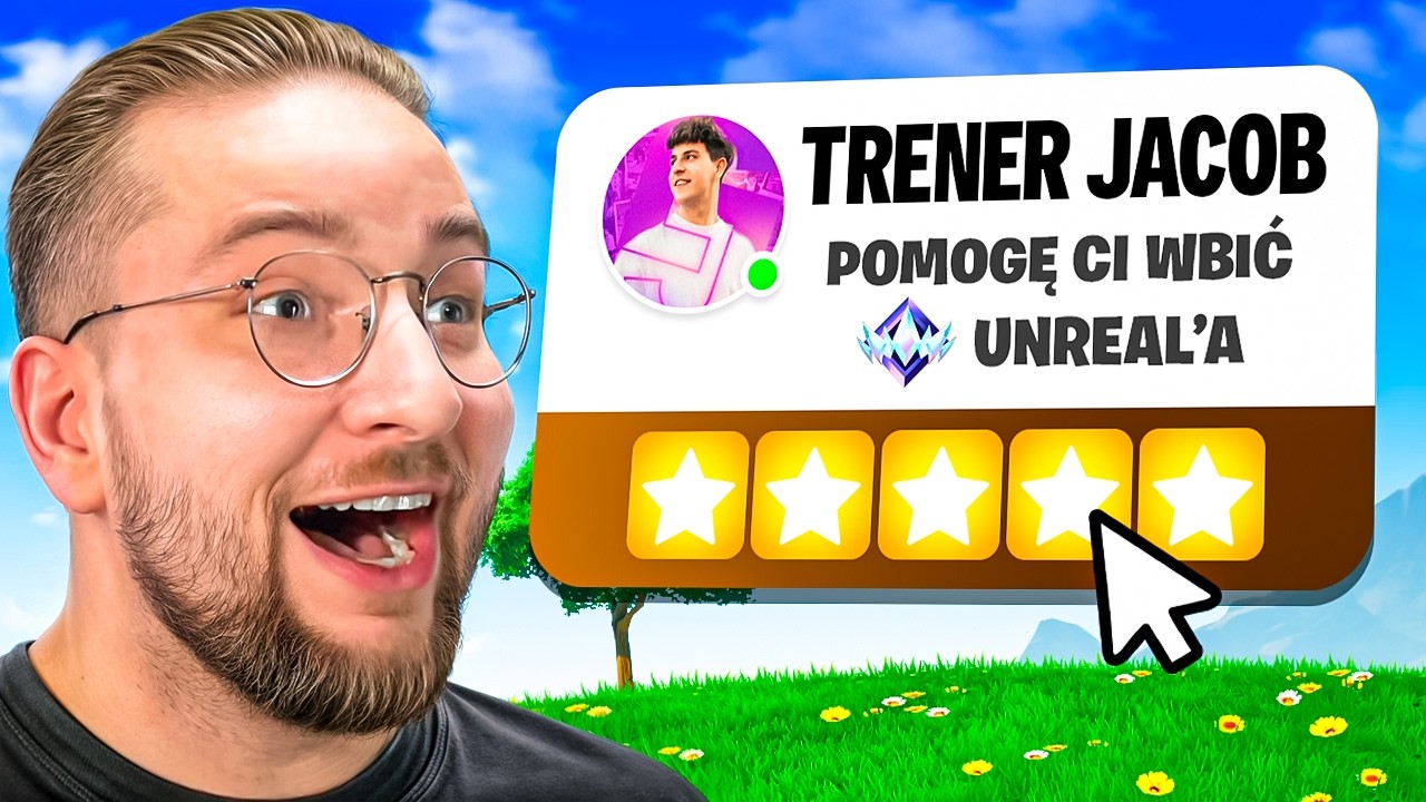 ZAPŁACIŁEM TRZEM TRENEROM za wbicie RANGI w Fortnite
