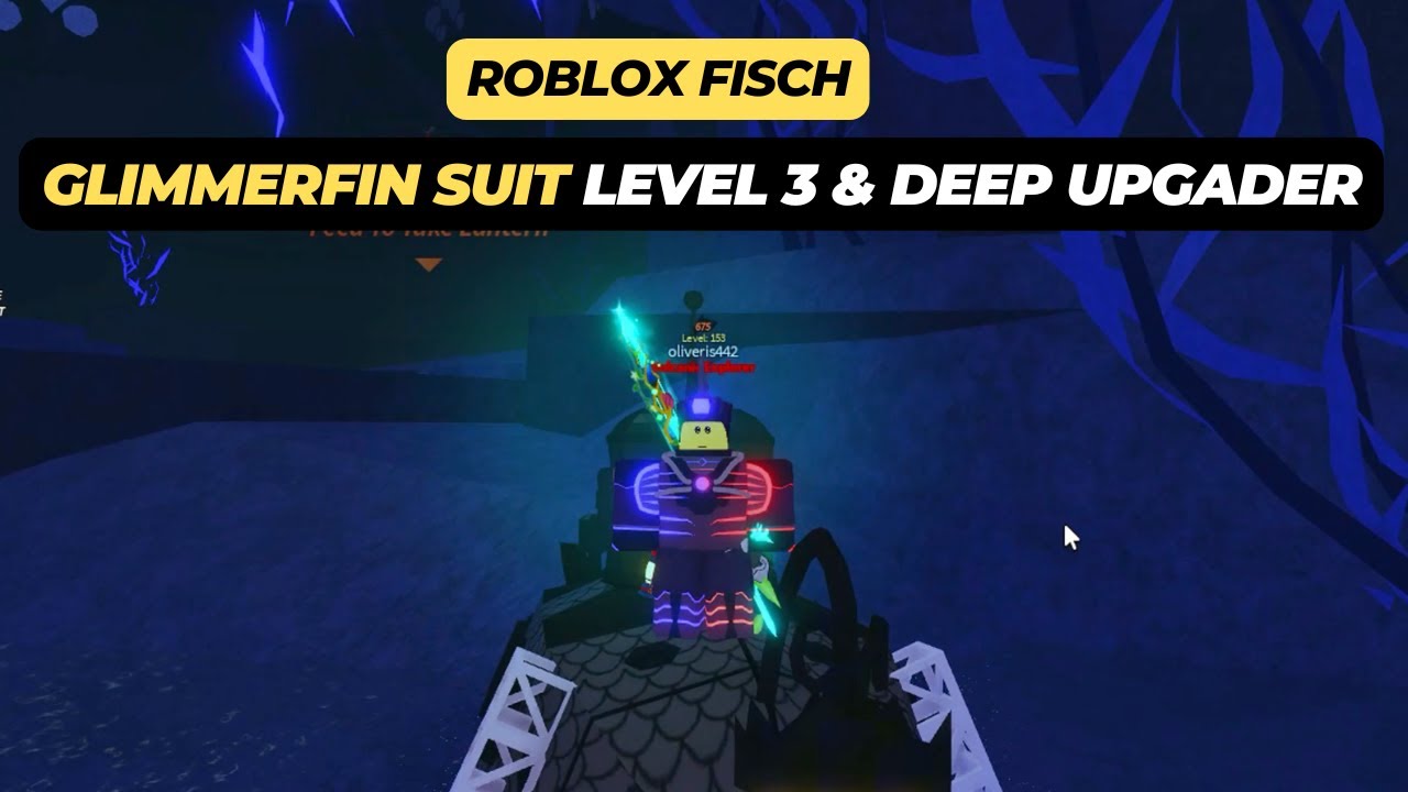 How to Get Glimmerfin Suit Level 3 & Deep Upgrade for your Submarine in Roblox Fisch