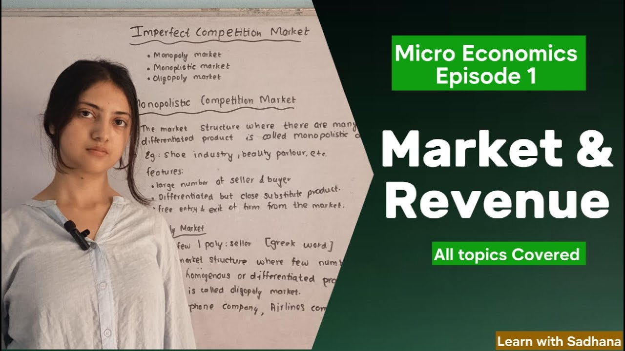 Microeconomics Episode 1 | Chapter : Market & Revenue all topics covered | Class 12 NEB Economics
