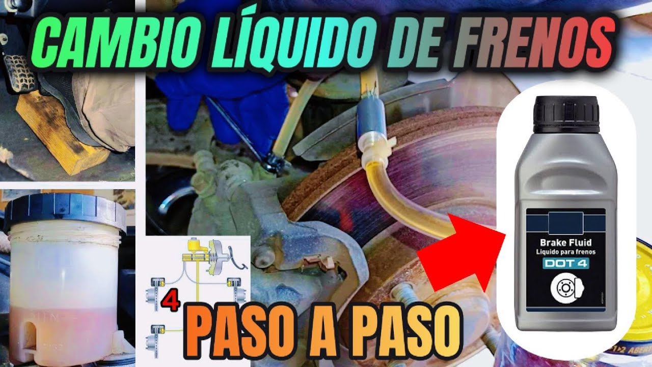 Cómo CAMBIAR el LÍQUIDO de FRENOS del COCHE | Guía COMPLETA