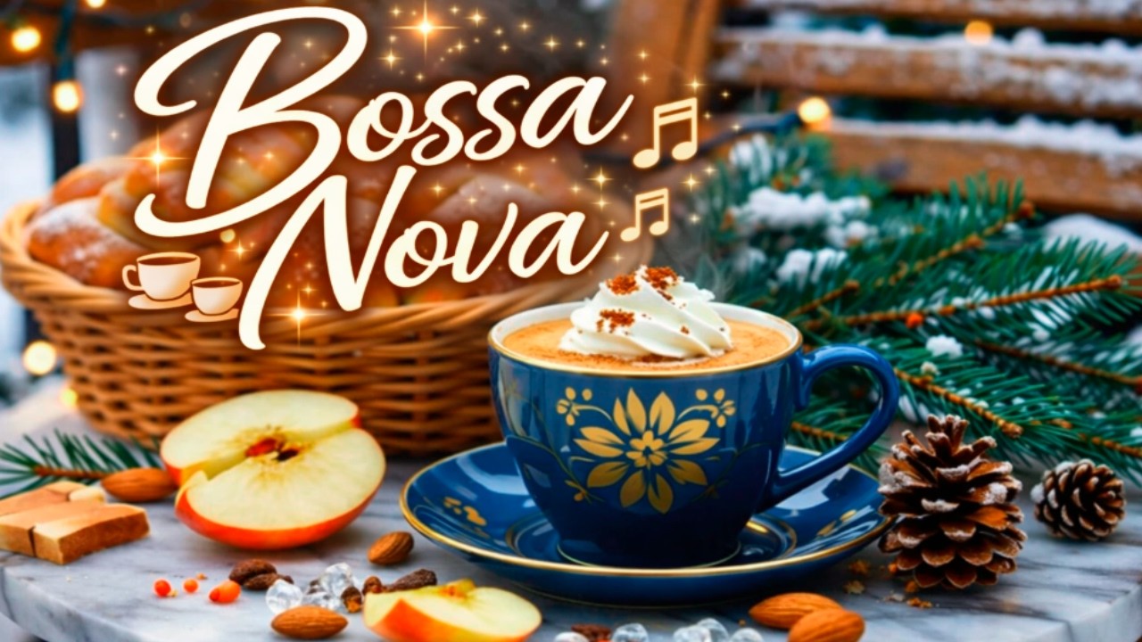 ❄️ Cozy Winter Bossa Nova Café – Smooth Jazz Music for Relaxing & Studying ☕🎶
