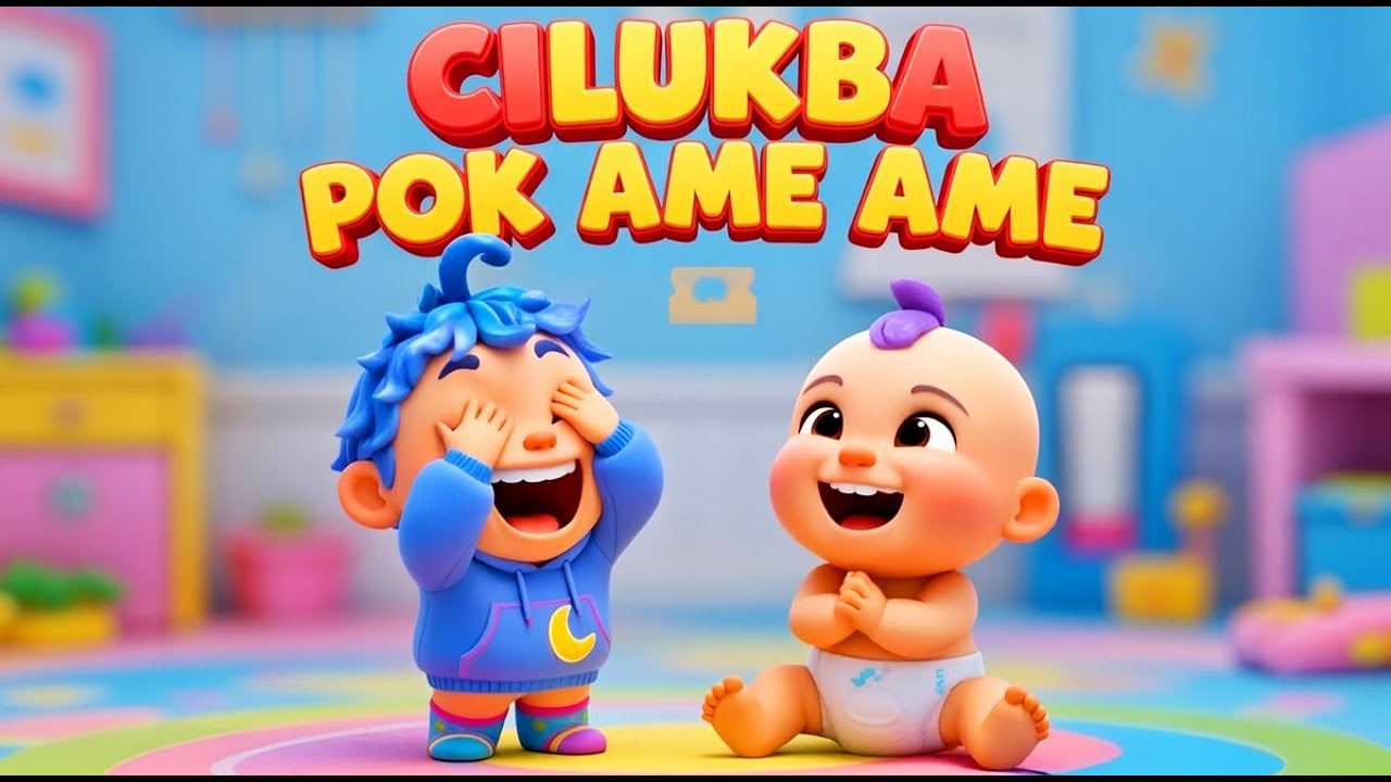 CILUKBA POK AME AME 👶✨|  Lagu Anak Anak Indonesia | Animasi 3D Anak Populer | De Ahlan
