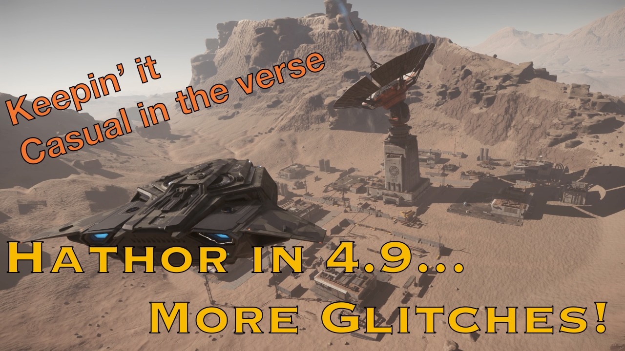 Годные глитчи вернулись в 4.9! | Геймплей Star Citizen