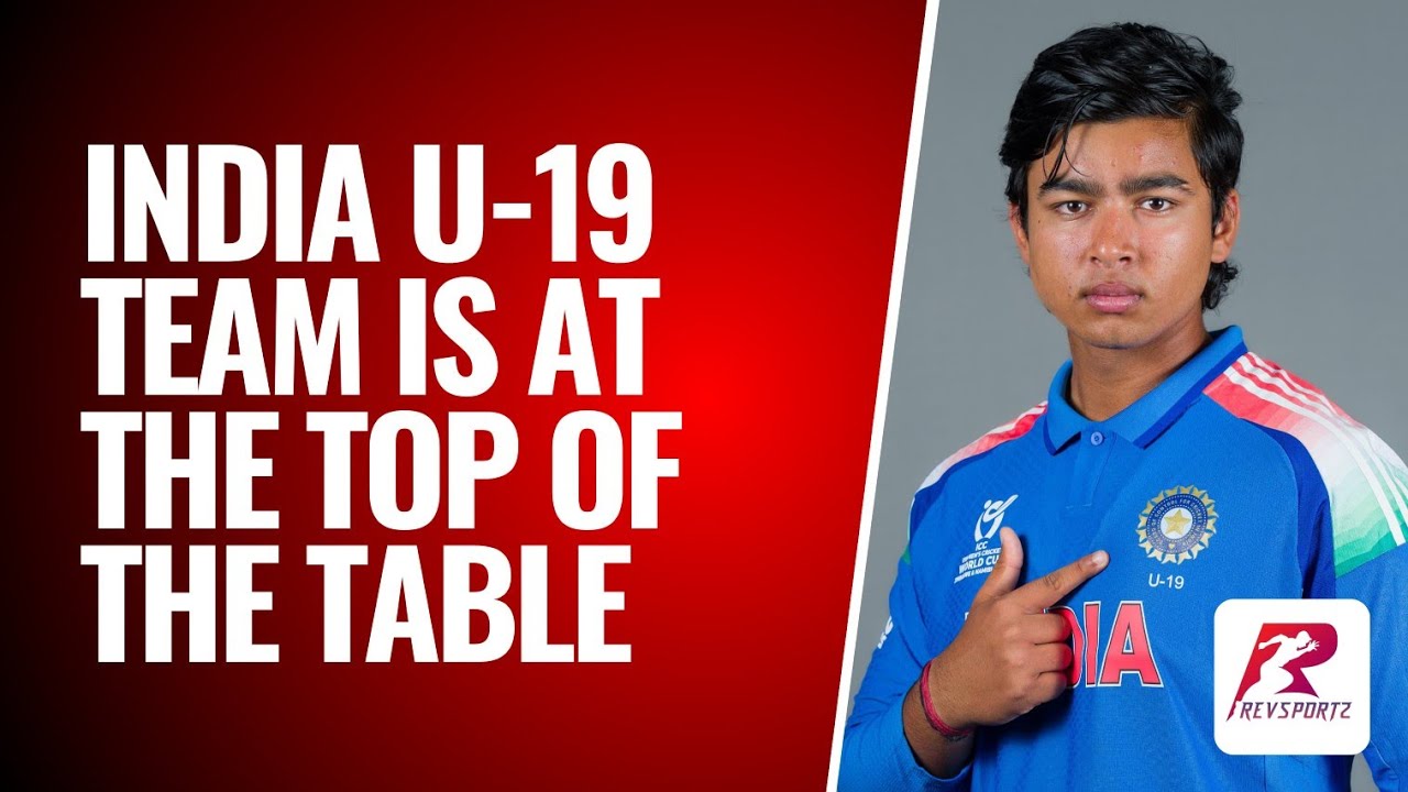 India U-19 Team is at the top of the table after two consecutive victories.