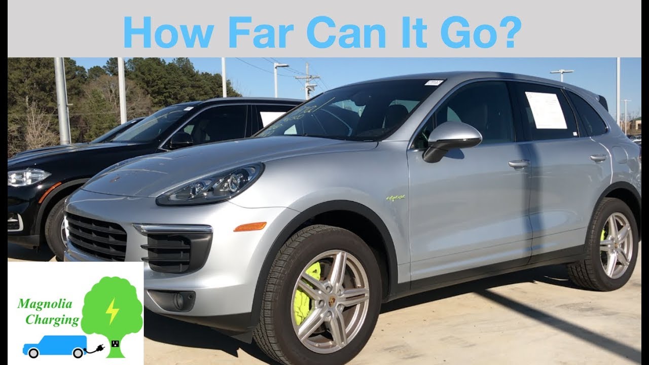 Porsche Cayenne E-Hybrid Range Test (2016 - 2018)