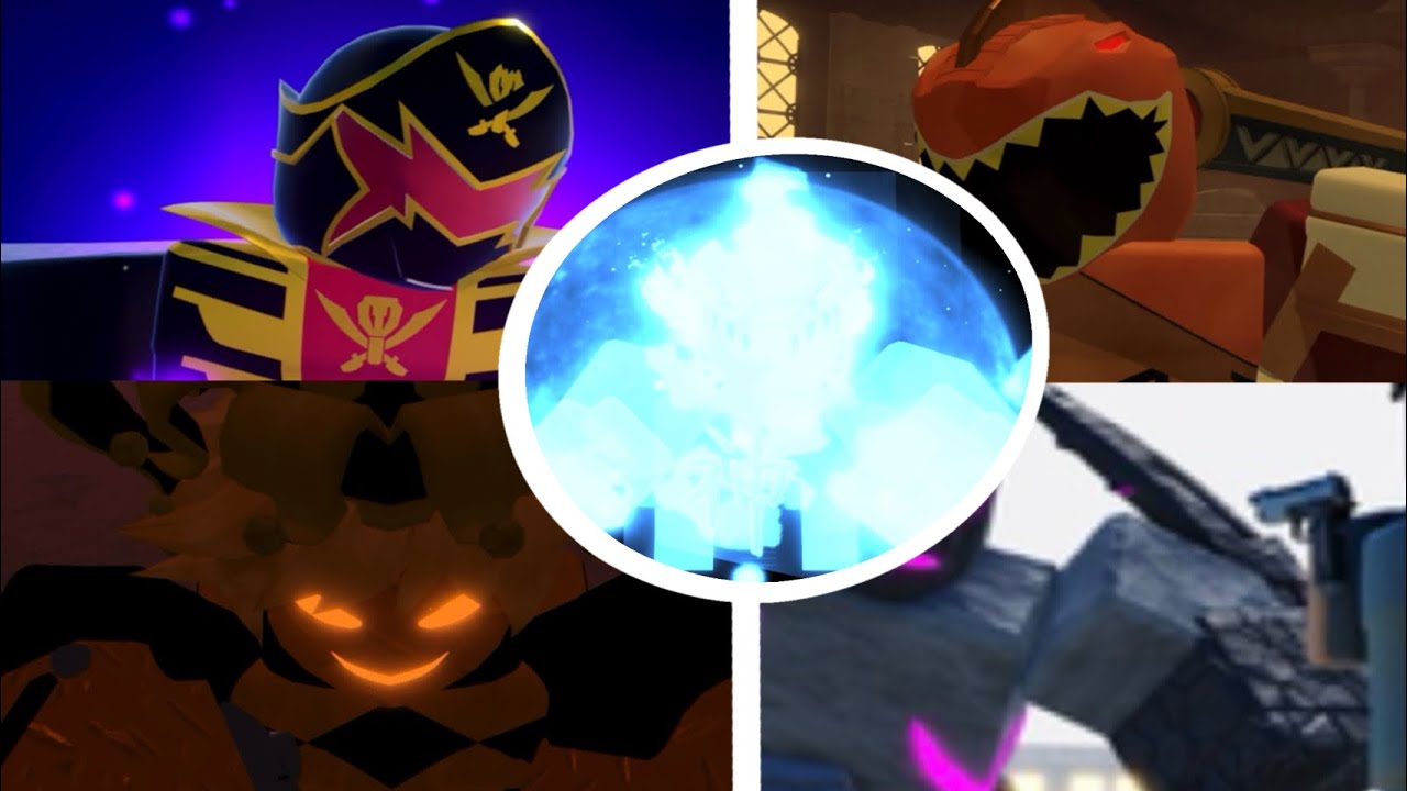 POWER RANGERS: shattered grid (Roblox) ALL BOSSES 