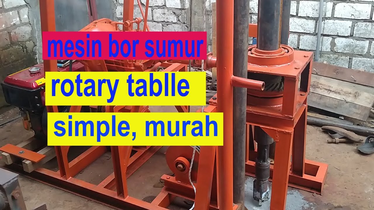 MESIN BOR SUMUR