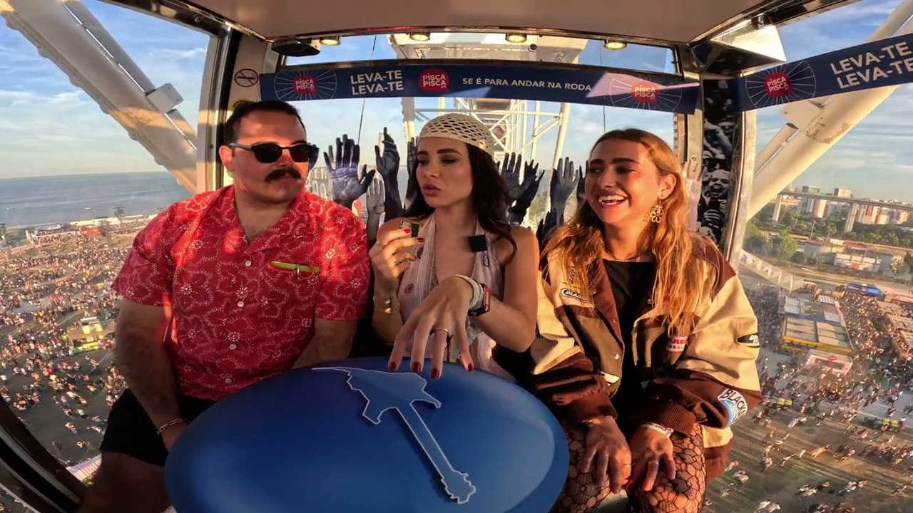 Conversas na Roda Gigante Pisca Pisca: Bruna Gomes convida Mário e Vicky!