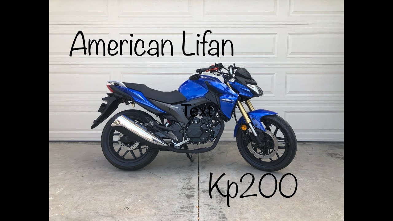 American Lifan Kp200 Assembly / Ride / Review