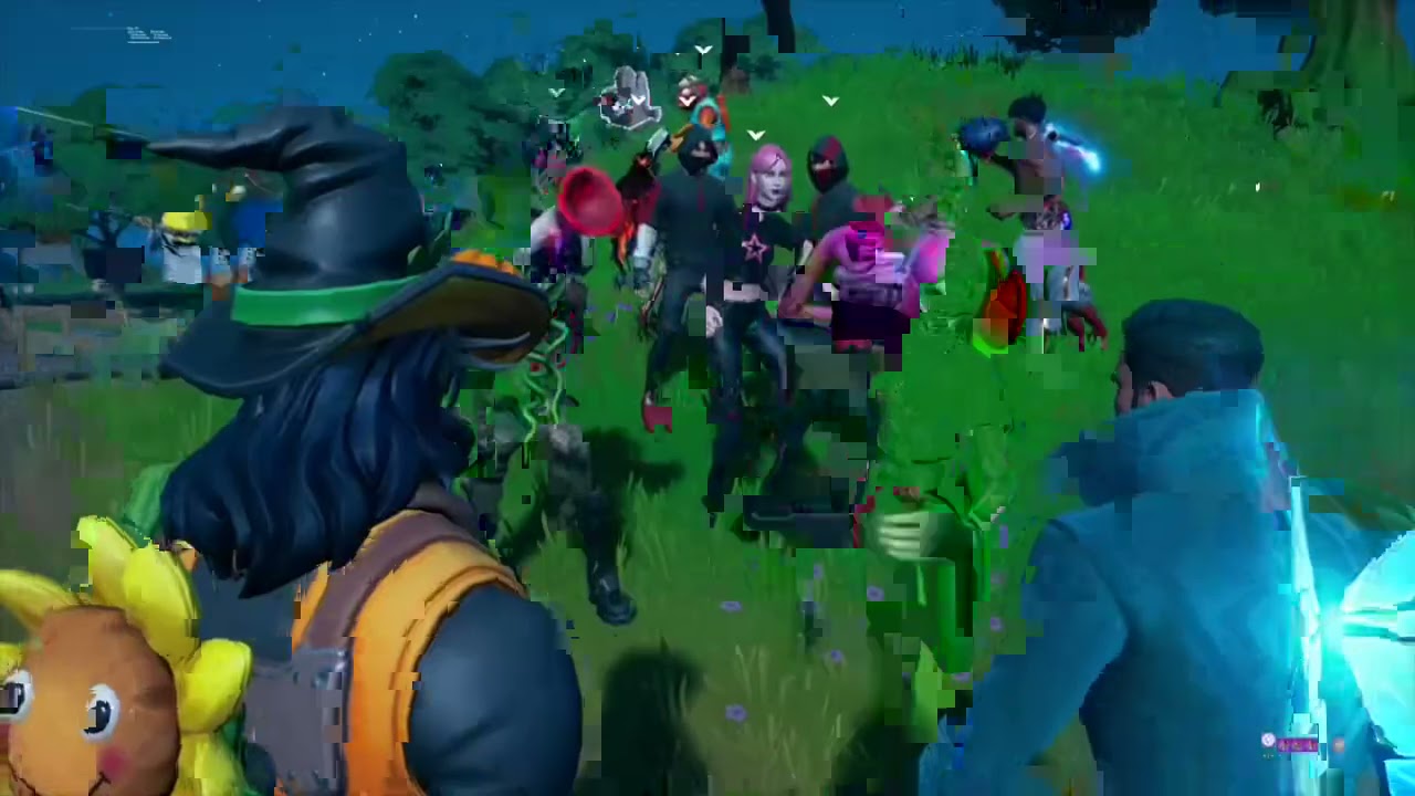 Default Skin Copying Everybody And Then Putting on The Combo That Makes People Leave in Party Royale