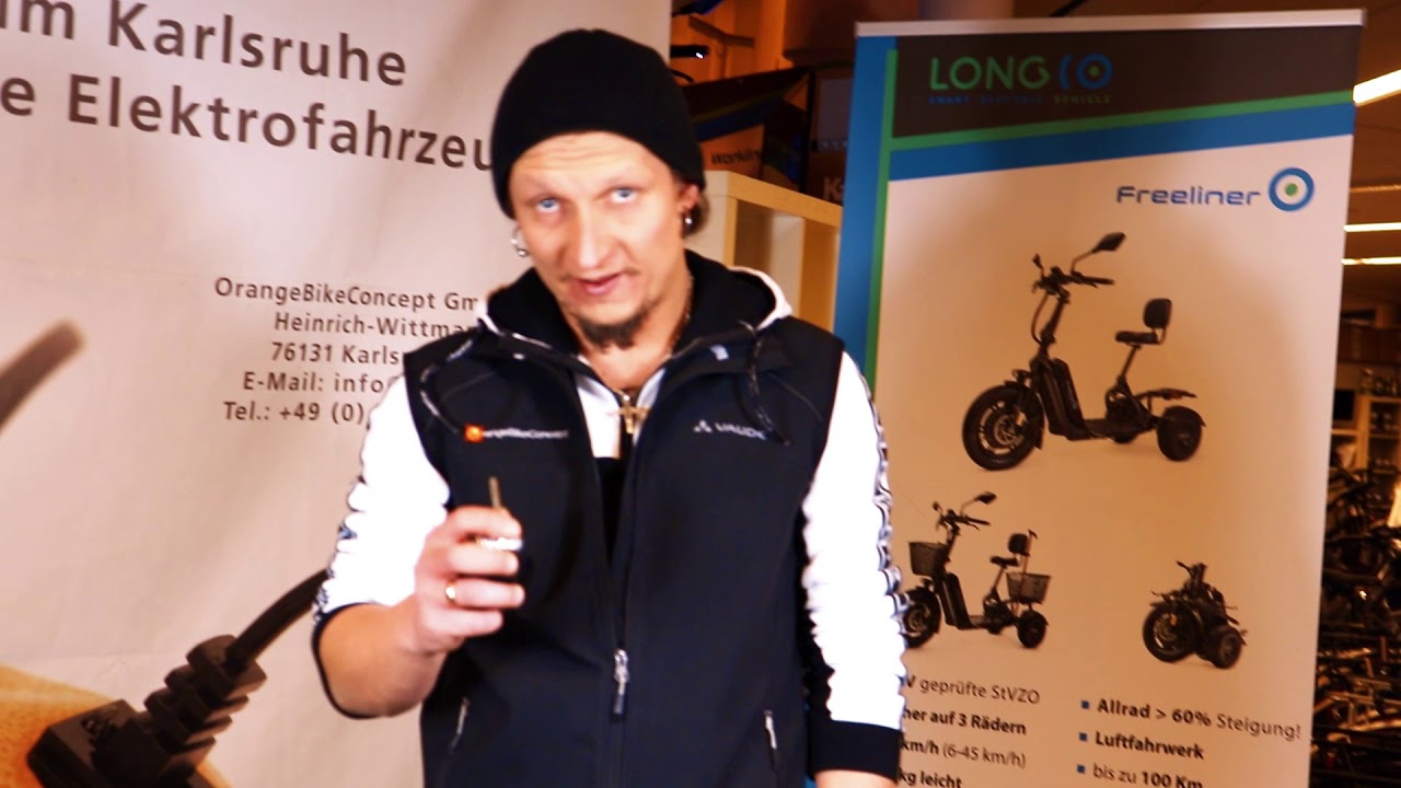 Freeliner Elektro Dreirad by LongCo - Unboxing