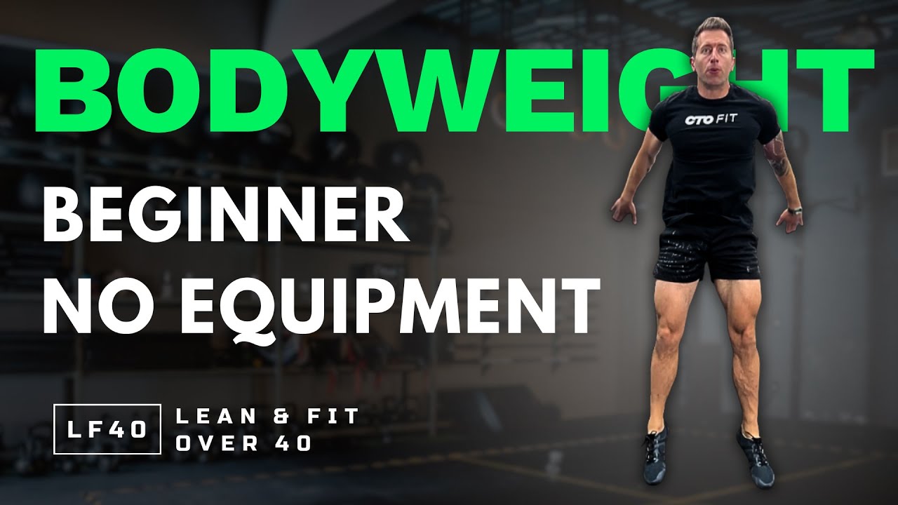 Beginner EMOM Workout for Men Over 40 | 12-Min Fat-Burning Routine (No Equipment)