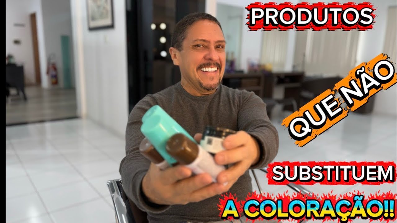 PRODUTOS QUE NÃO SUBSTITUEM A COLORAÇÃO!!#hairstyle #hair #haircut 