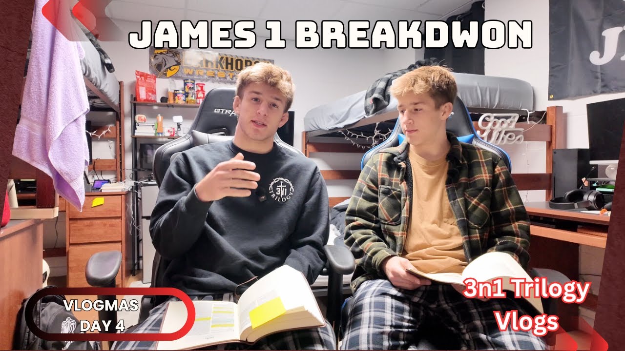 РАЗБОР ДЖЕЙМСА 1, ЧАСТЬ 1. Vlogmas, день 4 | 3n1 Trilogy Vlogs