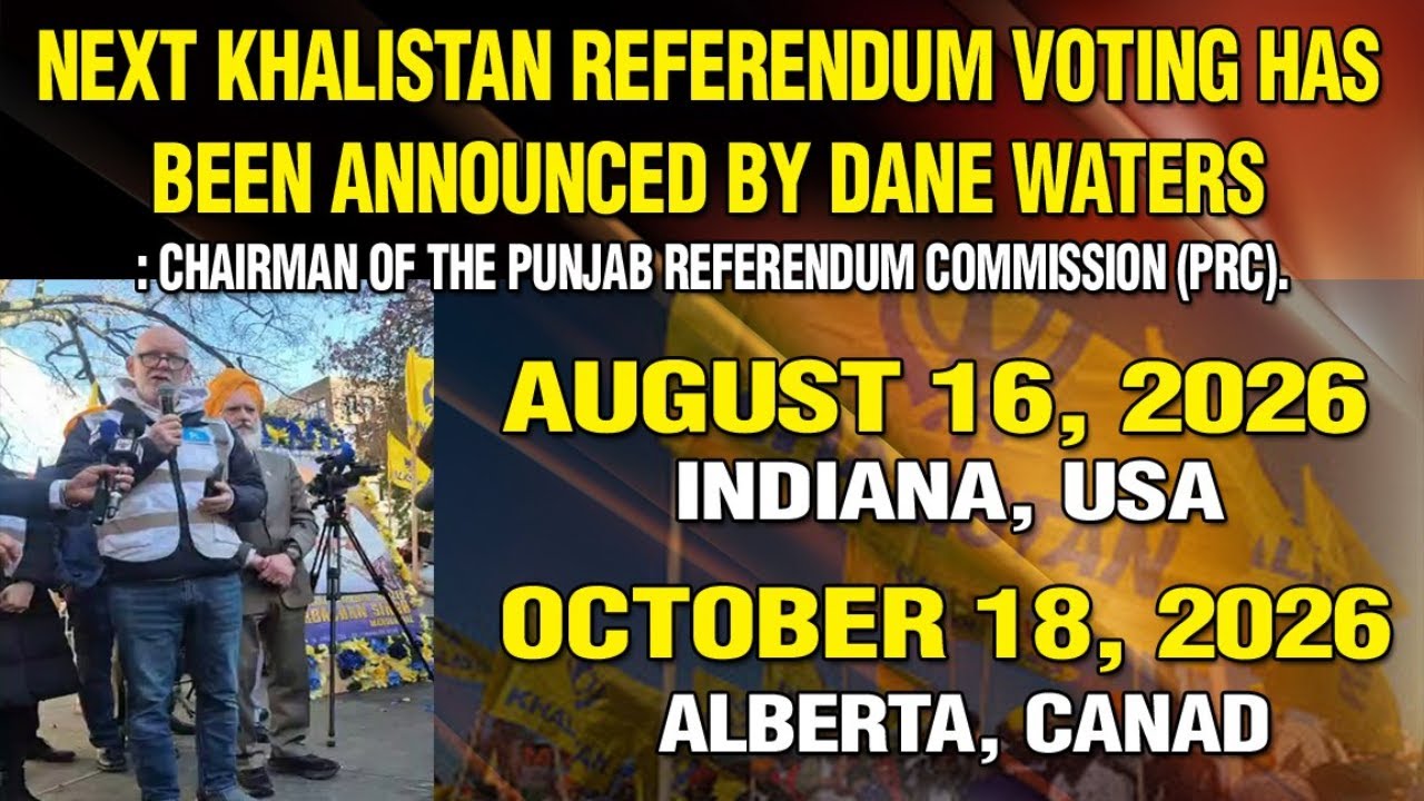 LIVE : 23-03-26 | NEXT REFERENDUM VOTING HAS BEEN ANNOUNCED AUGUST 16, 2026 INDIANA, USA