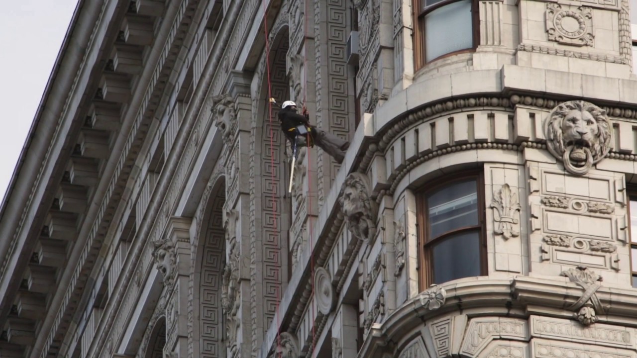 Rope Access Inspection at the Flatiron Building