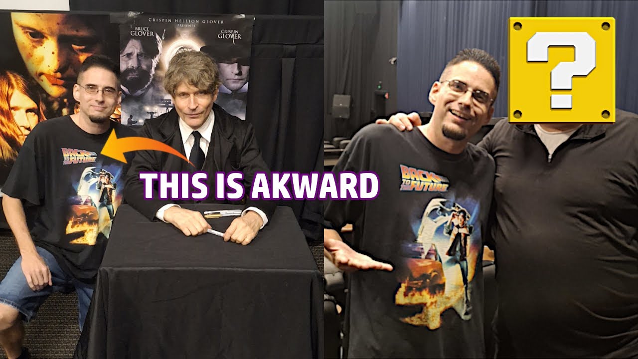What's Crispin Glover Like In Real Life? Plus, Meeting Bonus Celebrity!! Hollywood Toyz Vlog