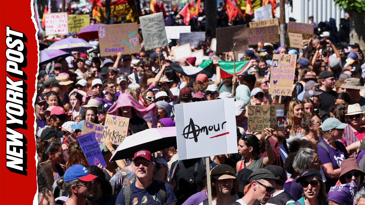 Thousands Protest as G7 Summit Sparks Backlash
