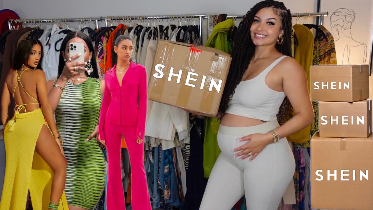 A BOMB summer SHEIN haul at 7 months pregnant !
