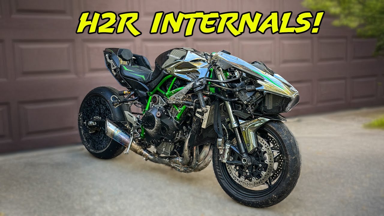Rebuilding A Wrecked 2023 Kawasaki Ninja H2!!
