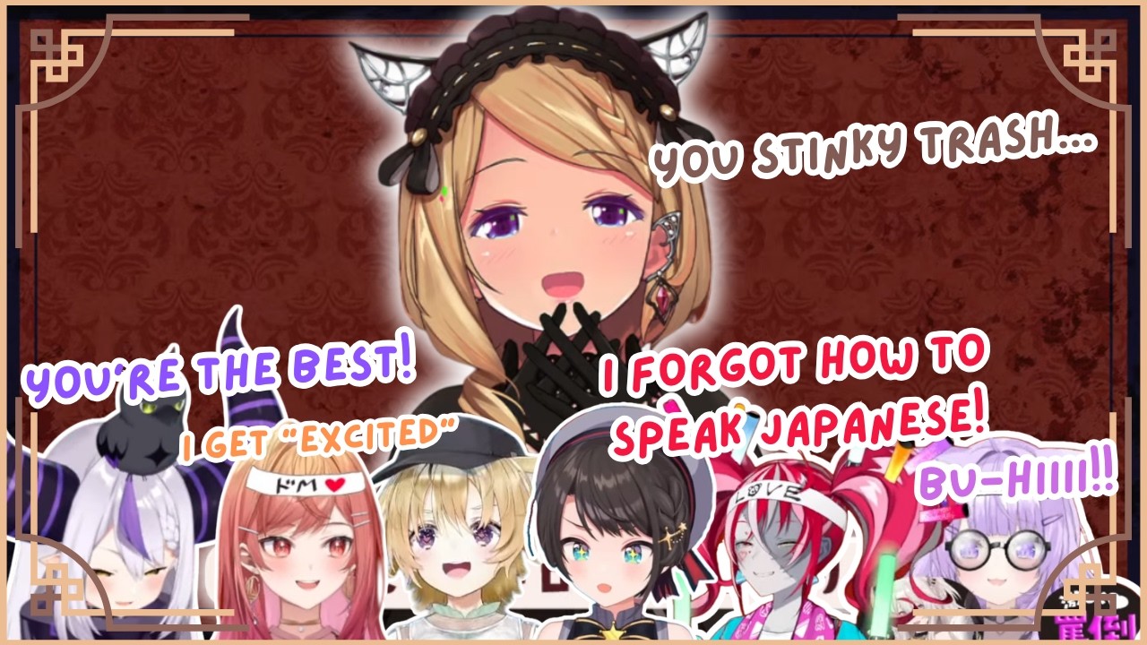 Holomems GO DOWN BAD For SADDISTIC Akirose! 🤯😭 | Hololive Clip