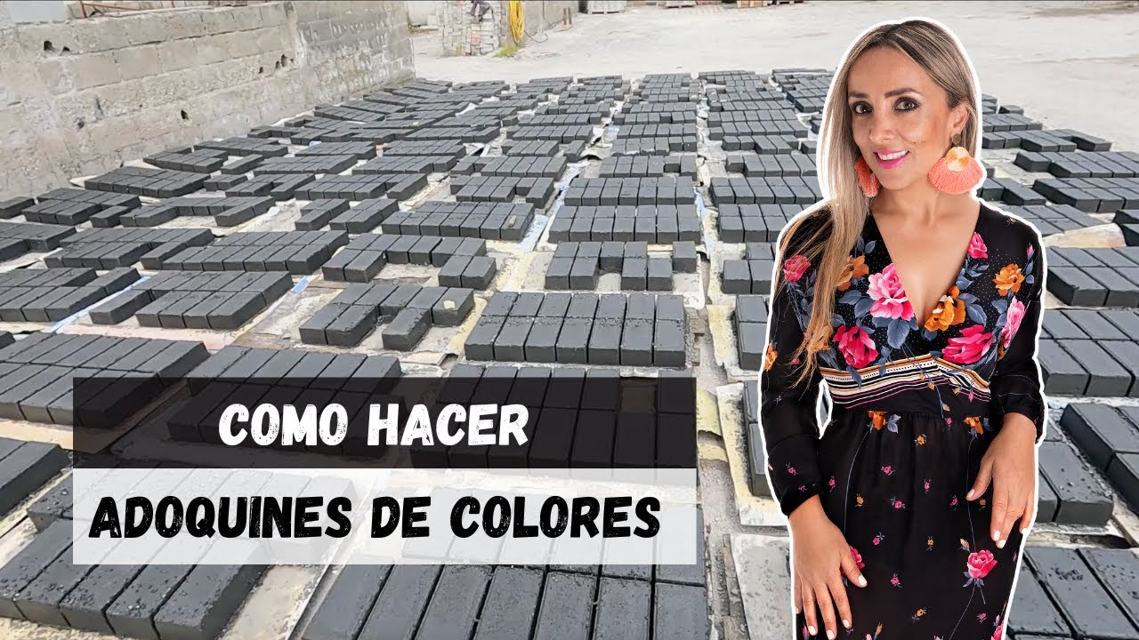 Como hacer Adoquines de Colores 🎨