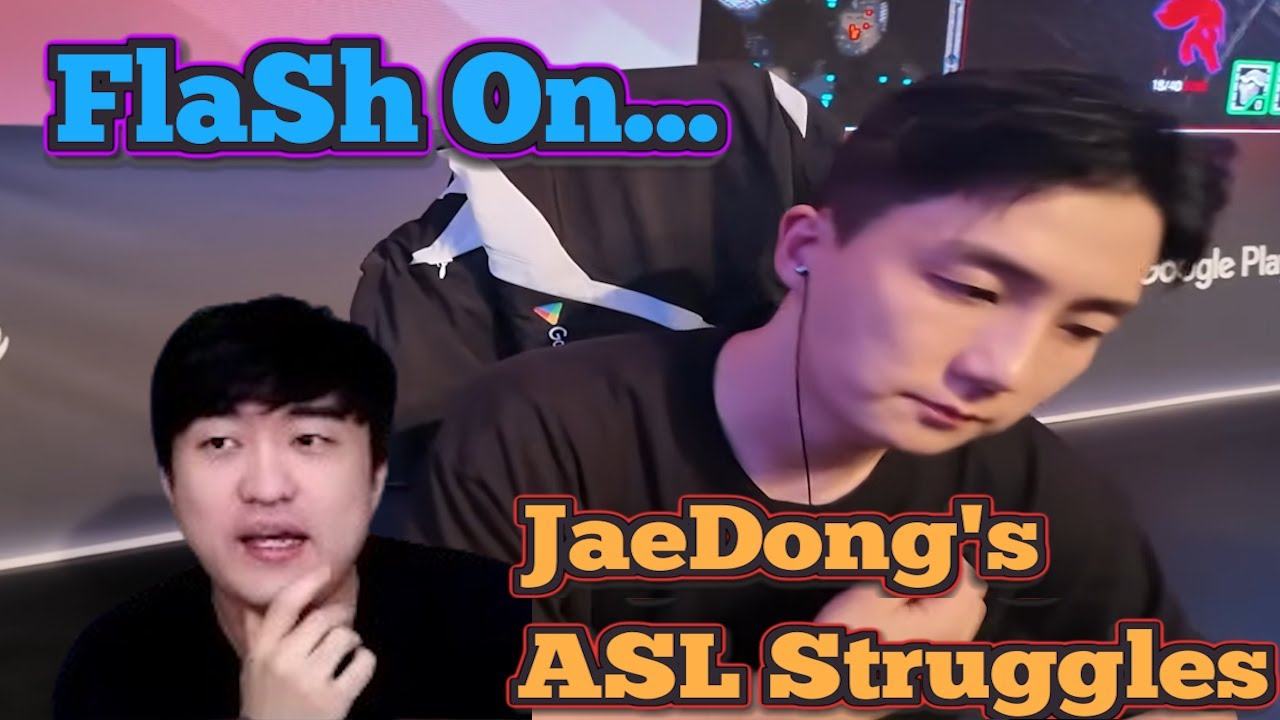 Flash On JaeDong's ASL Struggles, Expectations & Perseverance (Asl S20, Ro16 Group C)