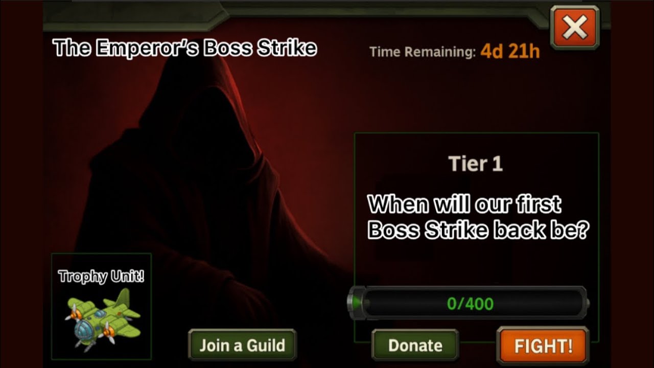 When will Boss Strikes return in Battle Nations?