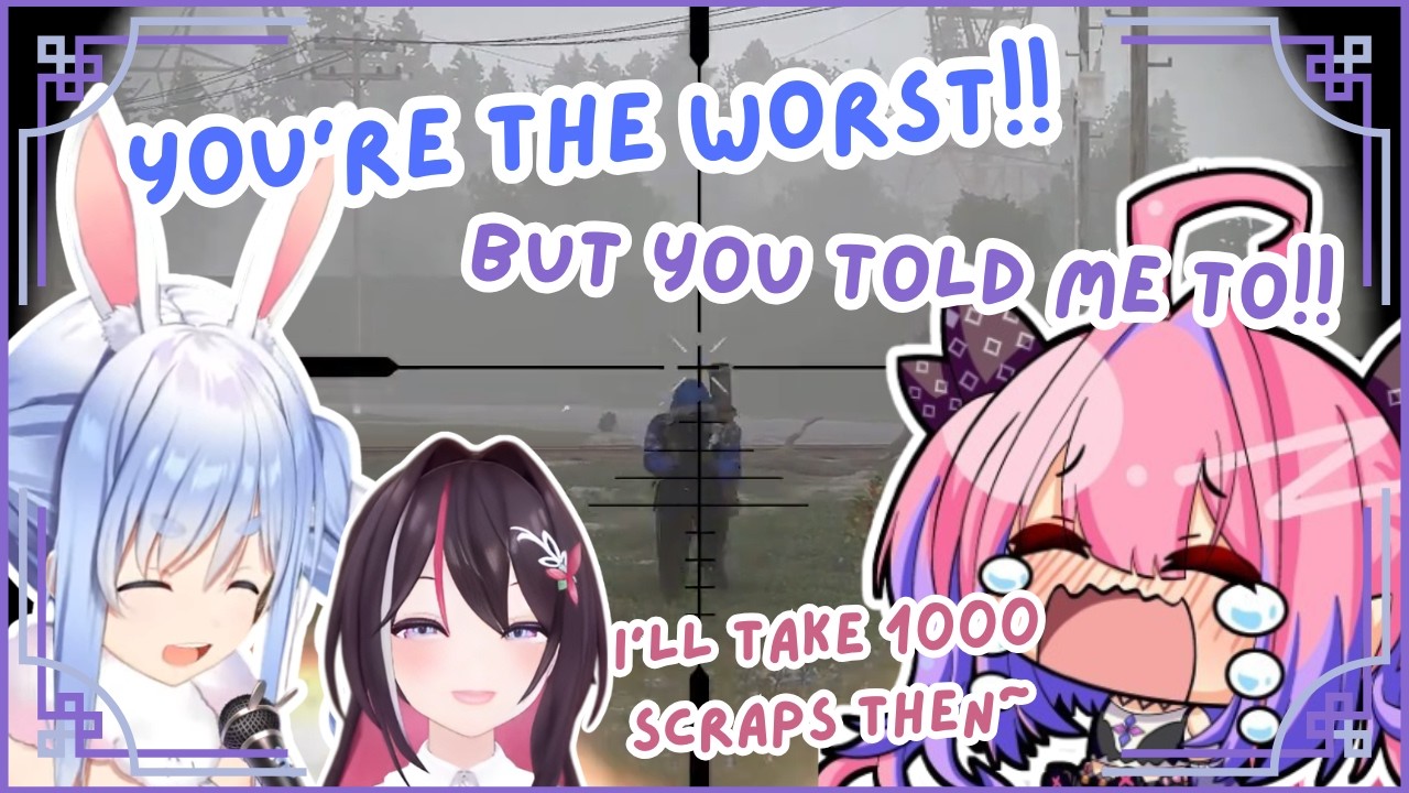 Pekora TOLD Vivi To SHOOT AZKi, Then BLAMES Her For IT!! #HoloRUST | Hololive Clip