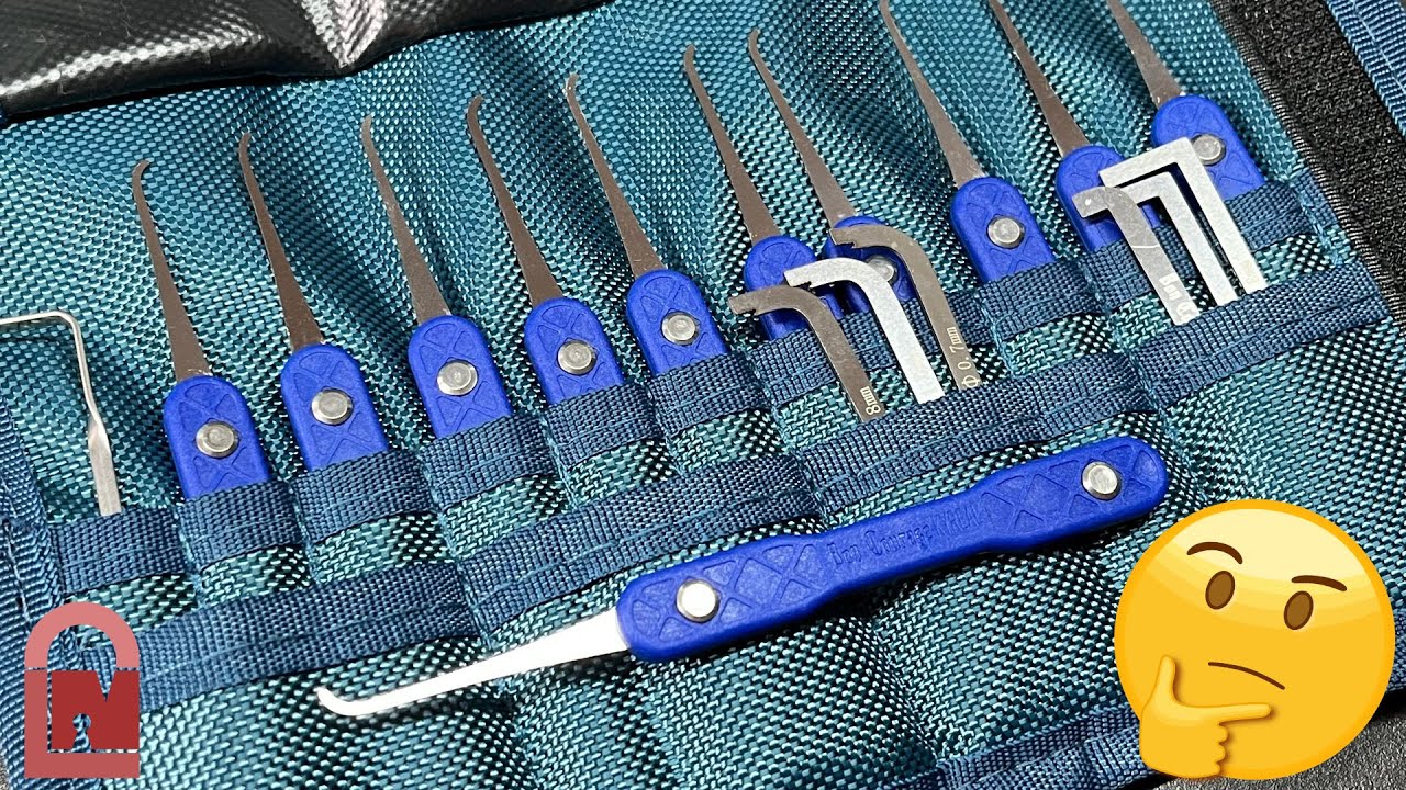 Bon Courage Kyreal 0.4mm 11 Piece Lock Pick Set