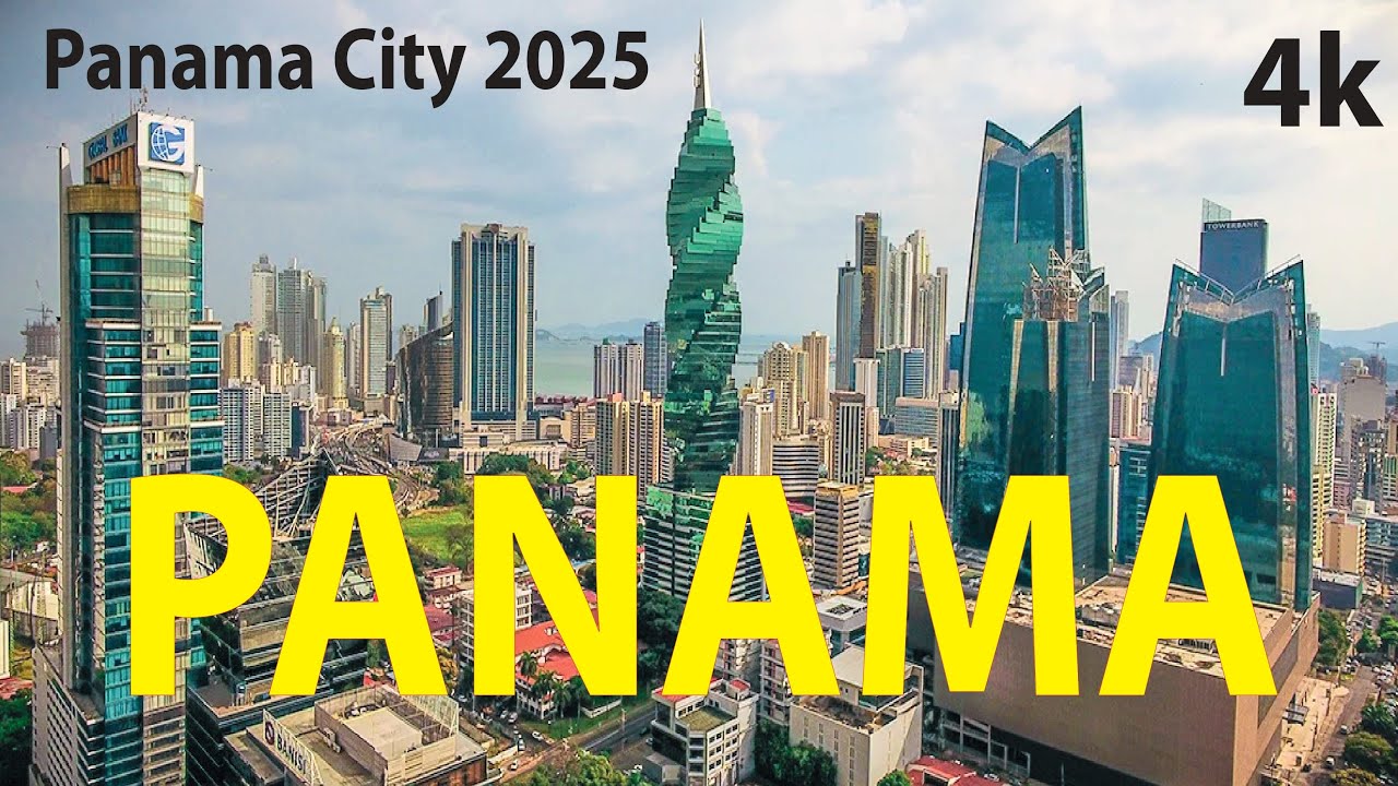 Panama City - Panama 4K By Drone 2025