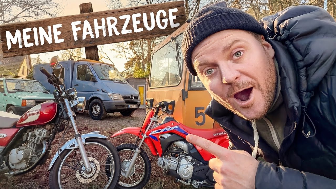 11x Fahrzeuge im Fuhrpark! Mofa bis Sprinter…