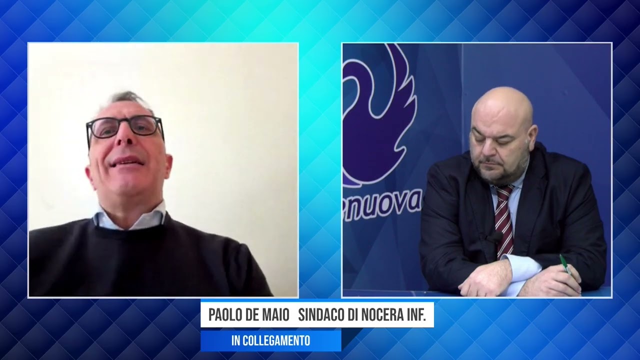 in collegamento Paolo De Maio su sicurezza