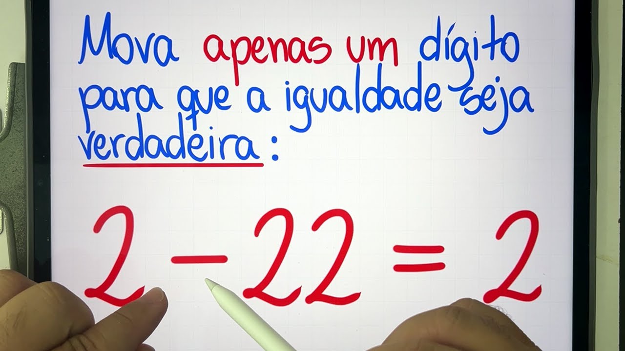 🤯 NINGUÉM consegue resolver a esse PROBLEMA DE RACIOCÍNIO LÓGICO | Matemática com Procopio