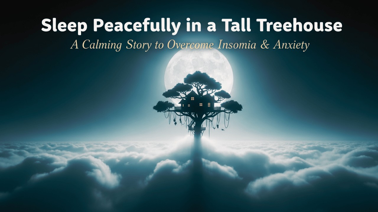 Sleep Peacefully in a Tall Treehouse: A Calming Story to Overcome Insomnia & Anxiety