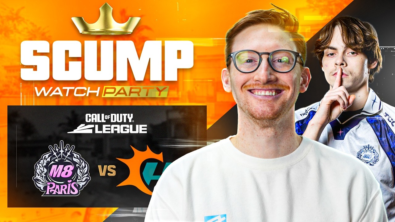 🔴LIVE - SCUMP WATCH PARTY!! MIAMI HERETICS vs GENTLE MATES | CDL MAJOR 2 QUALIFIERS WEEK 1