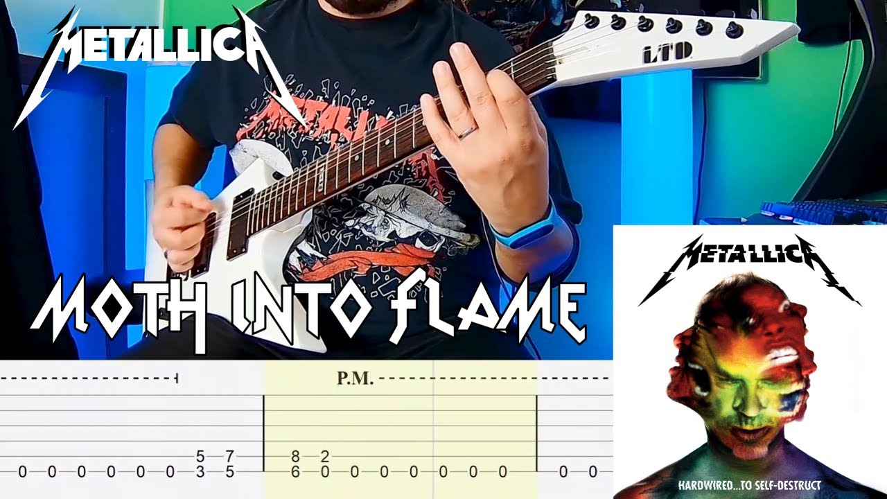 Metallica - Moth Into Flame |Guitar Cover| |Tab|