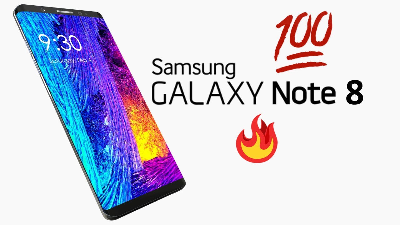 HOT NEW LEAKS Samsung Galaxy Note 8 $900, September Release, No Bezels!