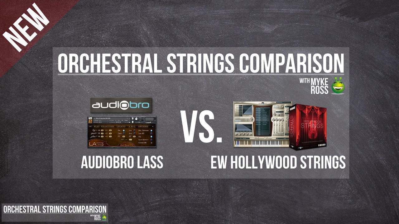 Orchestral Strings Comparison - Audiobro LASS vs. East West Hollywood Strings