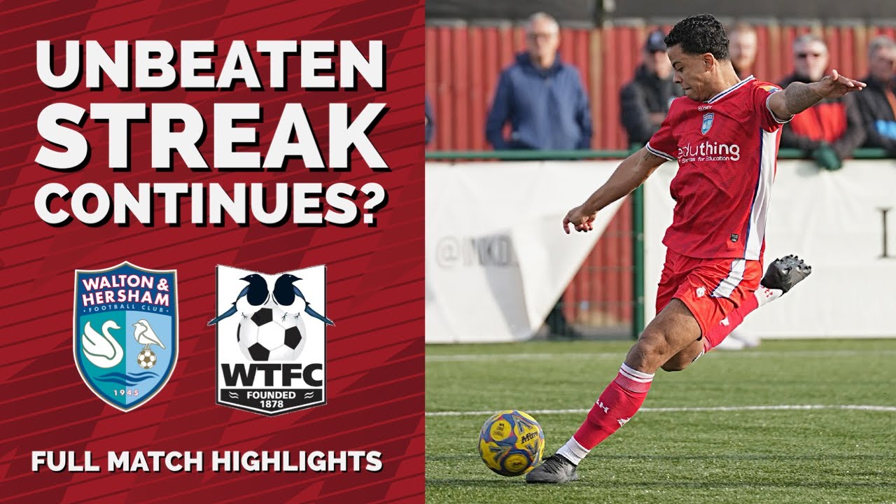 UNBEATEN STREAK CONTINUES? | W&H vs Wimborne Town | Full Highlights