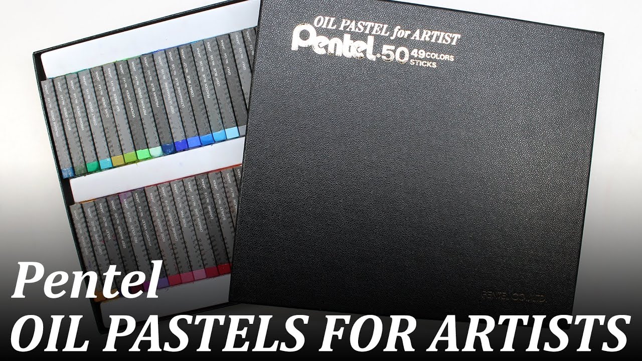 PENTEL oil pastels FOR ARTISTS  // Are they worth it?