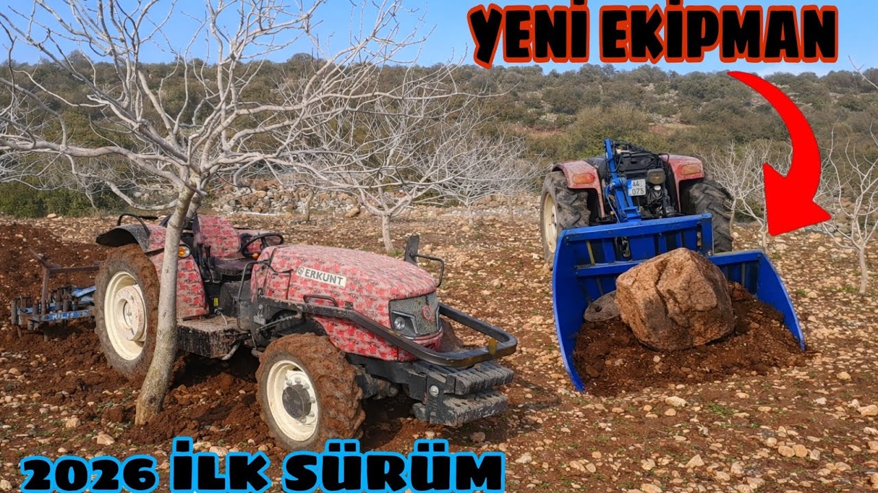 SÜRÜME FISTIKLA BAŞLADIM... YENİ EKİPMANI DENEDİM...