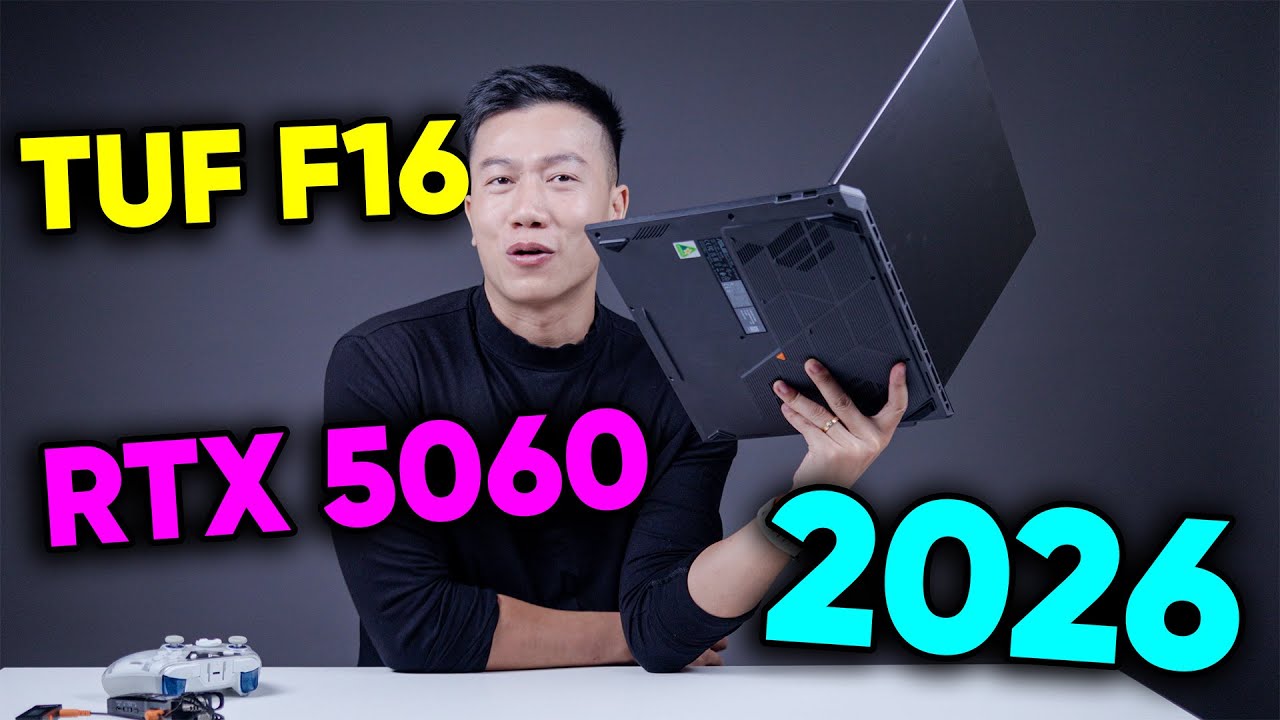 Asus TUF Gaming F16 2026 -Thiết kế SIÊU ĐẸP - MẠNH nhưng giá hơi RICH KID