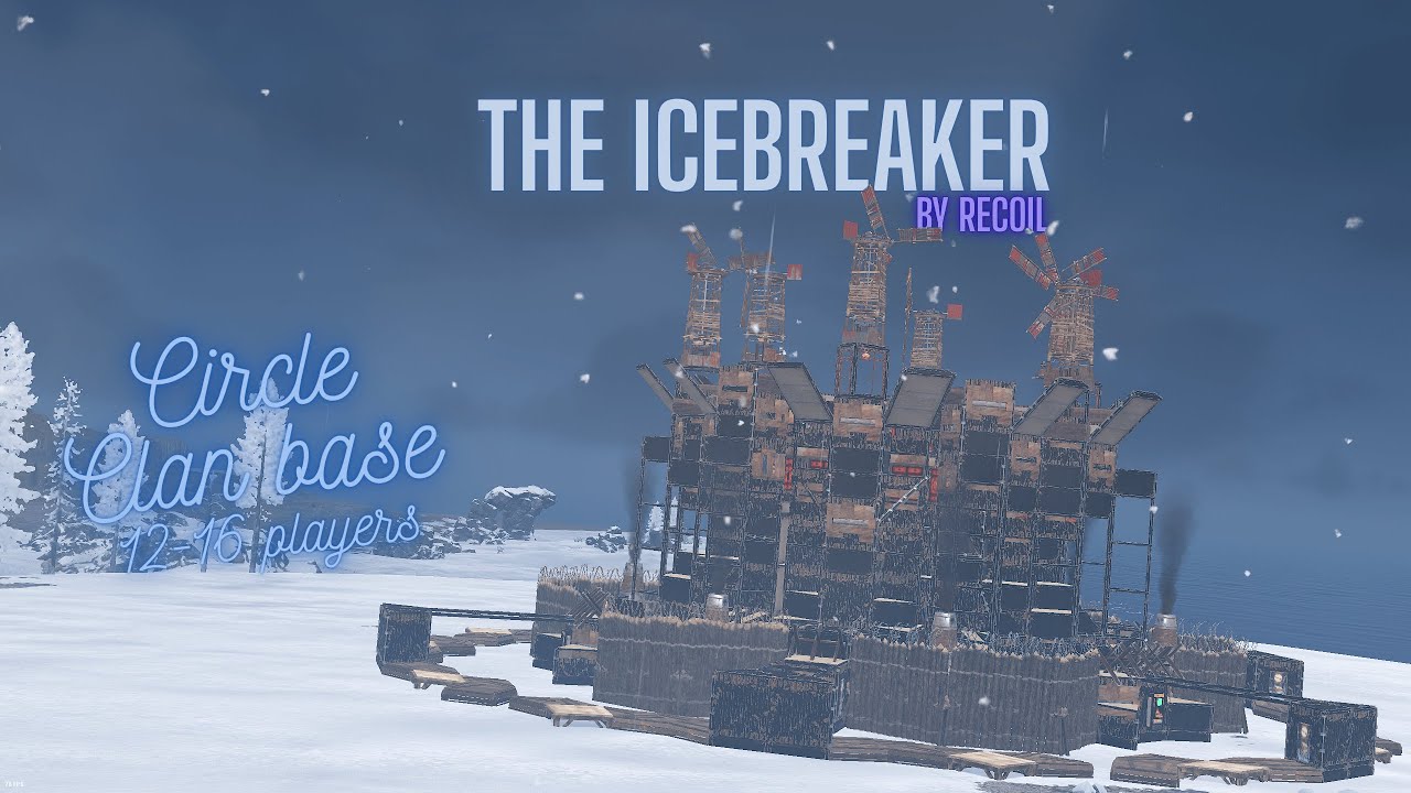 🧊 The Icebreaker | 12&ndash;16 Man Clan Base | Mini Open Core 🛡️
