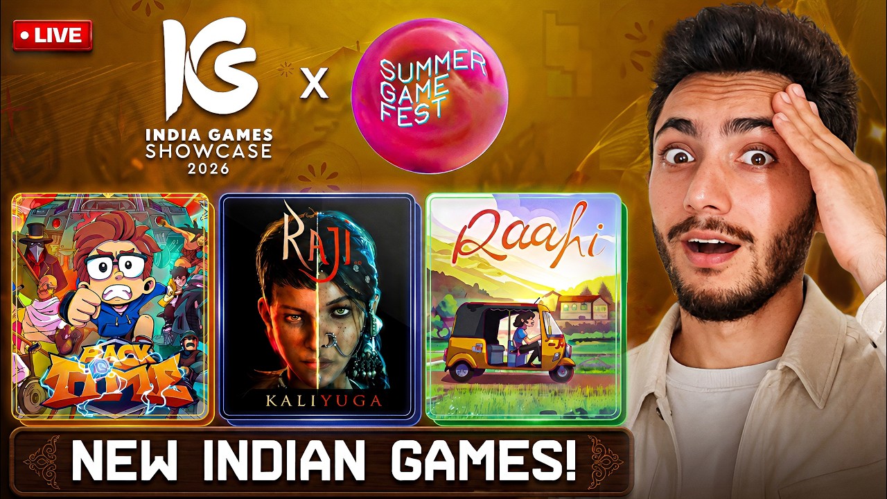 Indian Games Showcase 2026 LIVE &ndash; The Future of Indian Gaming!